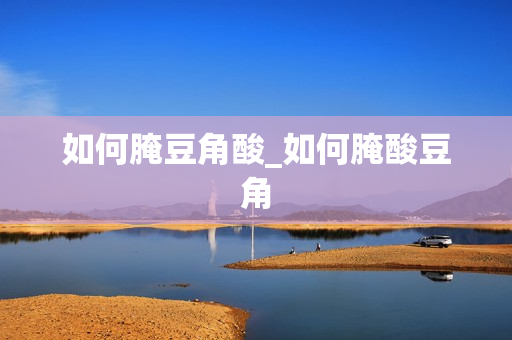 如何腌豆角酸_如何腌酸豆角