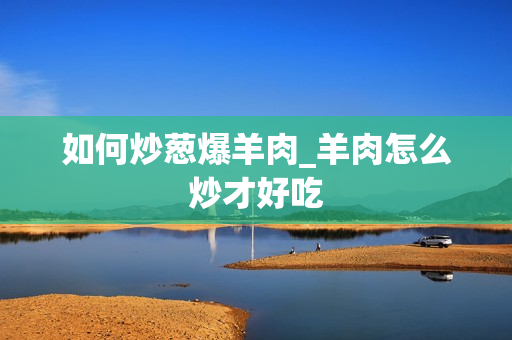 如何炒葱爆羊肉_羊肉怎么炒才好吃
