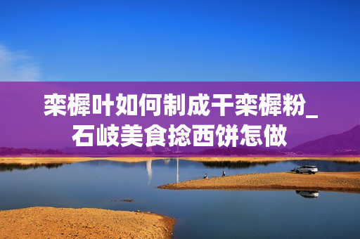 栾樨叶如何制成干栾樨粉_石岐美食捻西饼怎做